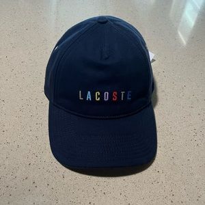 Navy blue Lacoste hat